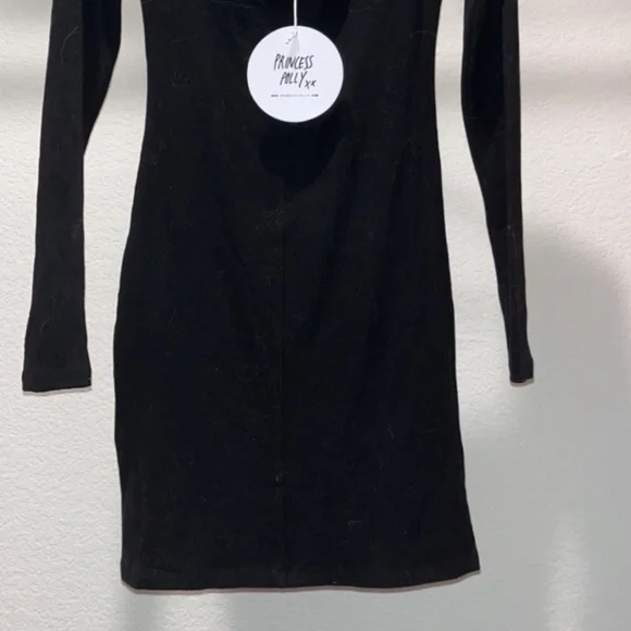 Princess Polly Black Dress - Picture 2 of 3